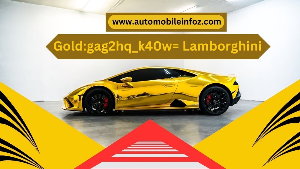 Gold:gag2hq_k40w= Lamborghini: a Fusion of Power, Innovation, and Prestige