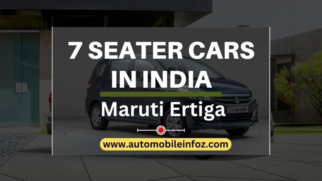 Maruti Ertiga (7 Seater Cars in India)