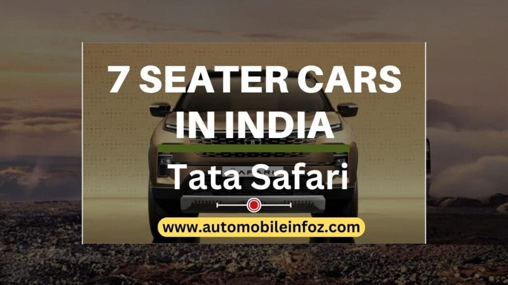 Tata Safari (7 Seater Cars in India)